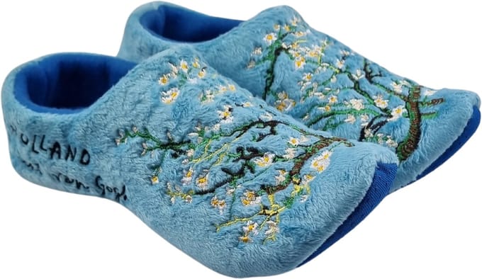Klomp pantoffels/Klompsloffen van Gogh - amandelbloessem - maat 36-38