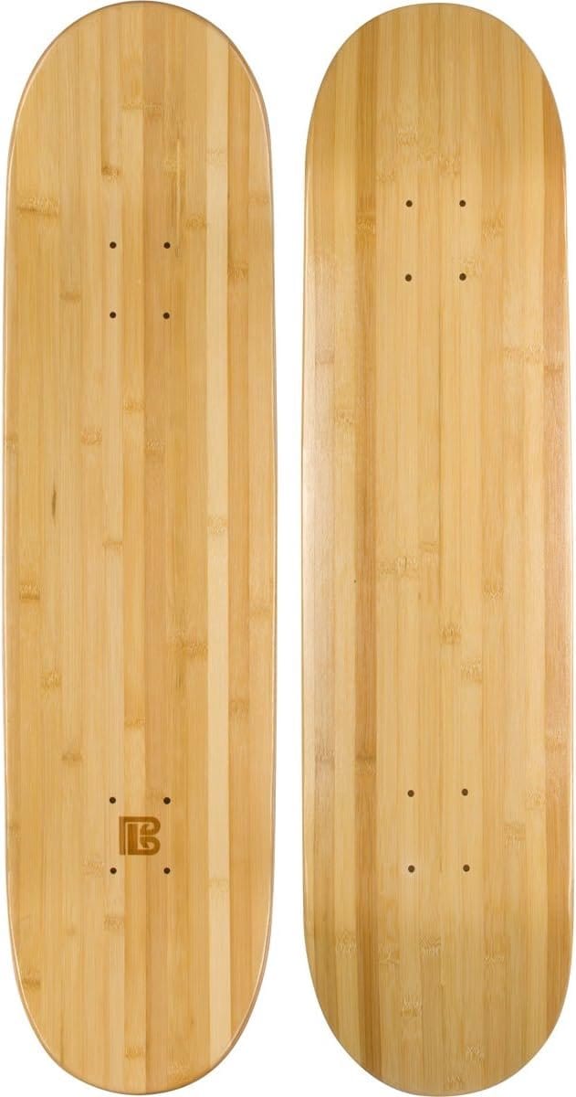 Duurzaam Bamboe Skateboard Deck - Meer Pop en Lange Levensduur (7.75 inch)