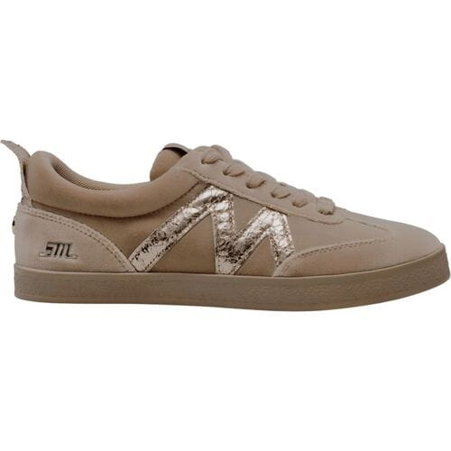 Steve Madden Degree Sneakers Blush Velvet Maat: 37 | Sneakers Outlet | Dames | Beige