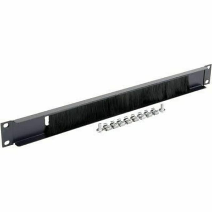 DSIT 10 inch kabelinvoerpaneel met borstel 1U