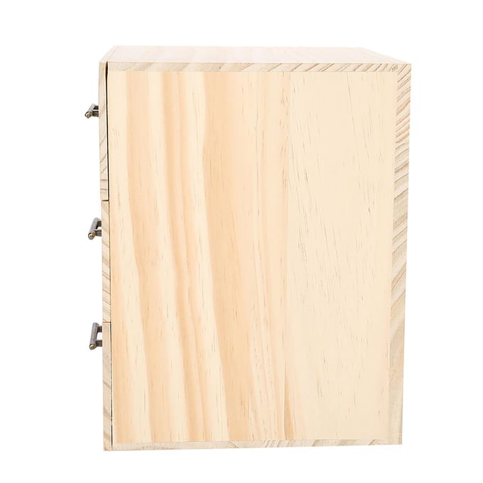 90 Sleuven Drie Laags Essentiële Olie Fles Container Houten Opbergkoffer Doos Organizer rood