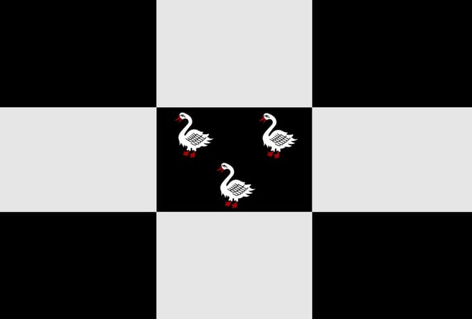 Vlag Jabbeke 150x225cm