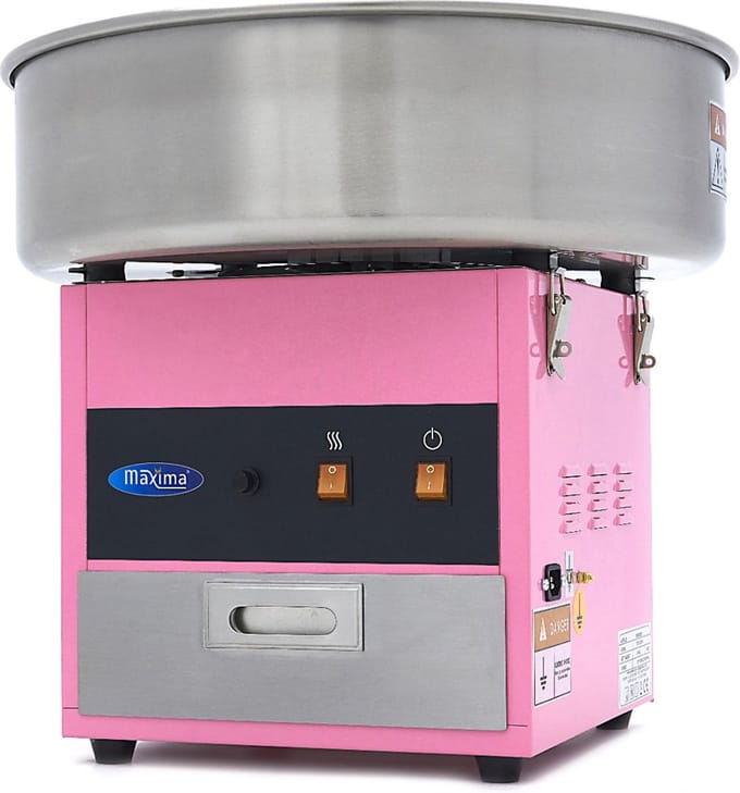 Suikerspinmachine – Ø 52 cm – Roze