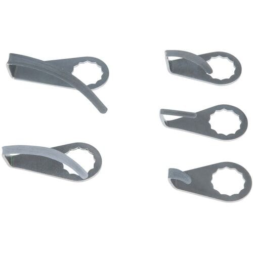 Schabkerkling, gebogen, gebogen, gebogen, klinglengte 18 mm KS Tools 515.5093