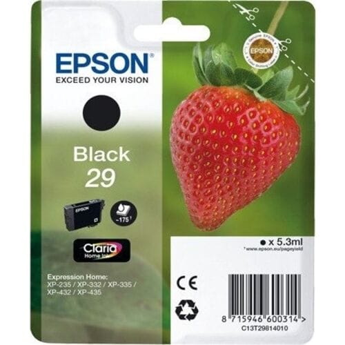 Epson Inktcartridge 29 (C13T29814012) Zwart