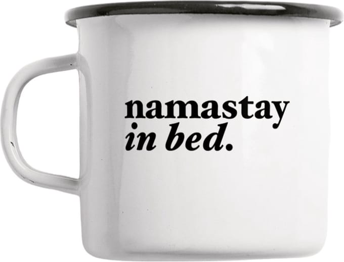 Typealive Emaille mok Namastay 300ml