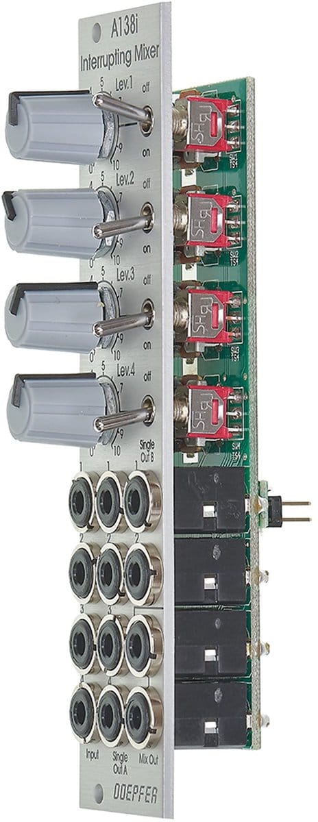Doepfer A-138i Interrupting Mixer - Mixer modular synthesizer