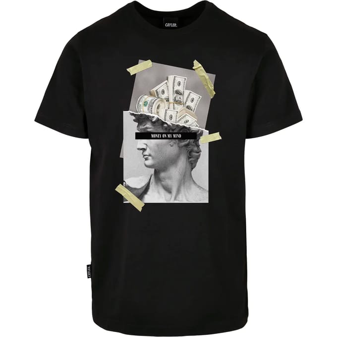 Cayler & Sons - WL Dollar Mind Heren Tshirt - S - Zwart