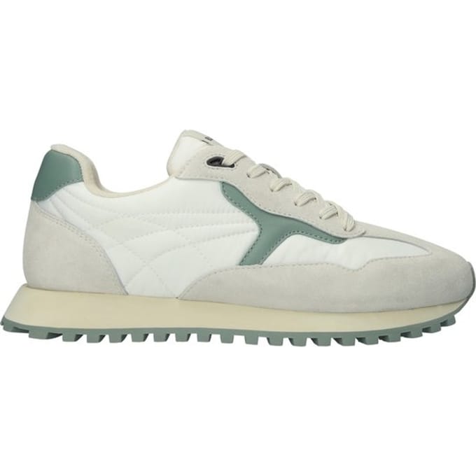 Blackstone Sneakers - Scoria Legend DG532 - Runner - Heren - 46 - Off White/Groen