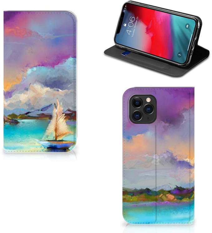 Bookcase Apple iPhone 11 Pro Boat
