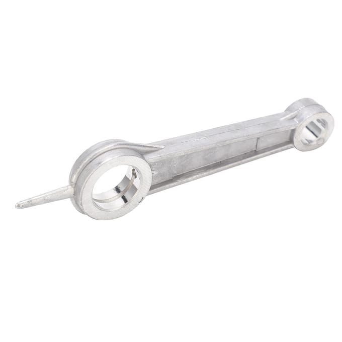 Luchtcompressor Drijfstang Gegoten Aluminium Dubbel Gat Krukas Pomp Accessoires 12x20x89