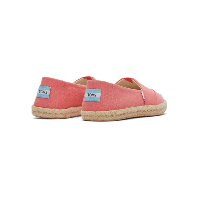 TOMS Alpargata Touw Lyocell Dames Espadrilles Perzik