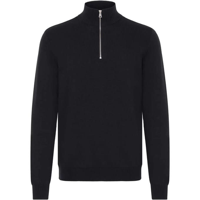 Pull met 1/2 ritssluiting van katoen en nylon Blend Bryan