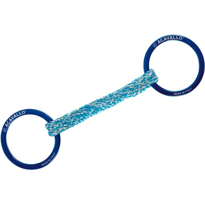 2 ring paardenbit Acavallo Alupro