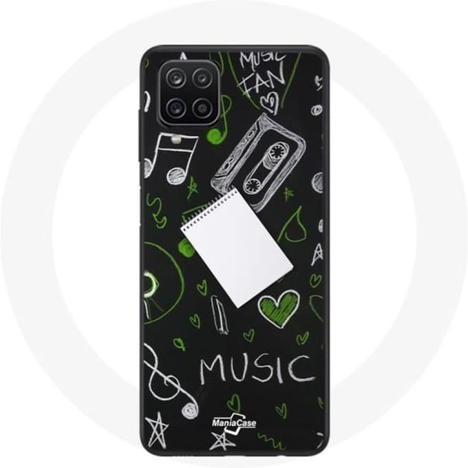 Samsung Galaxy A12 Muziek-solsleutelhoesje