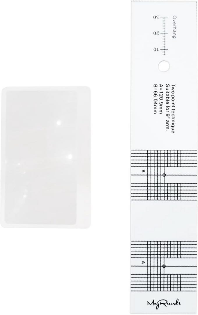 Precisie Universele Cartridge Uitlijningsmal voor LP Vinyl Platenspeler Stylus