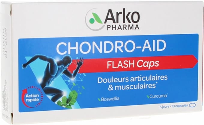 Arkopharma Chondro-Aid Flash Caps 10 Capsules