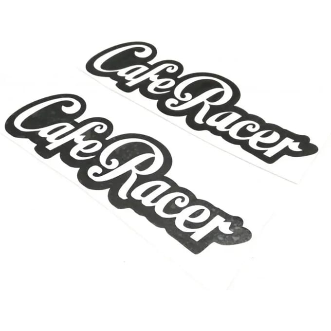Stickers voor motorfietsbelettering Brazoline Stickers Cafe Racer (x2)