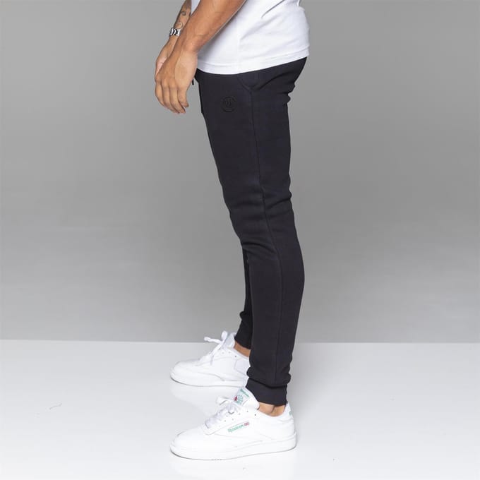 MYT heren slim fit joggingbroek zwart
