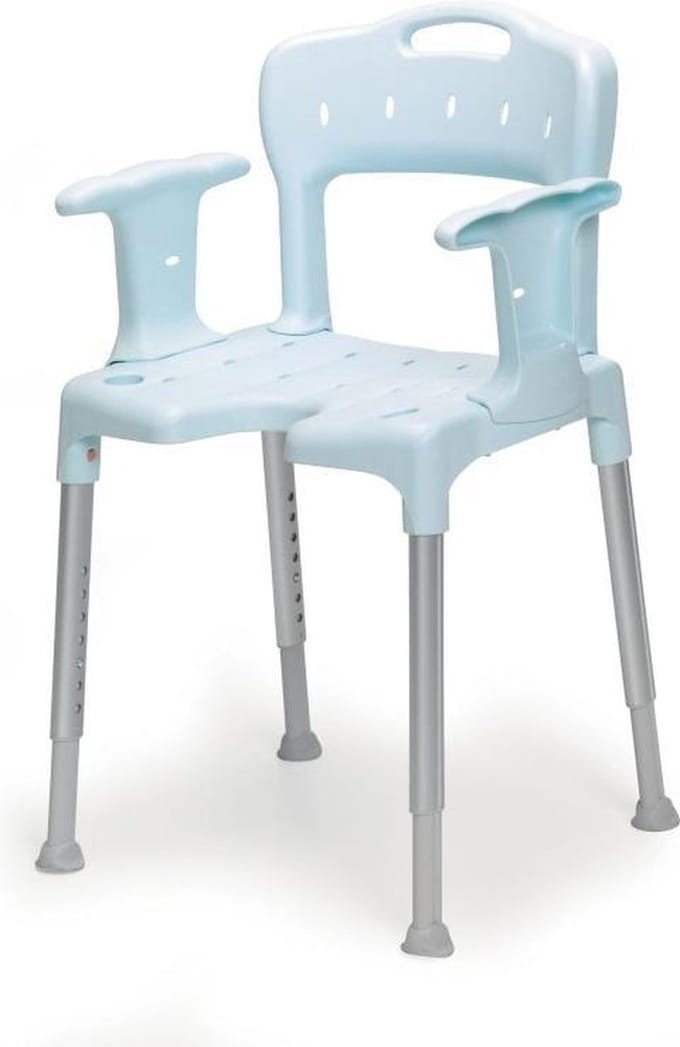 Etac Swift douchestoel blauw