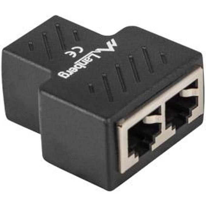 Lanberg network splitter - Zwart