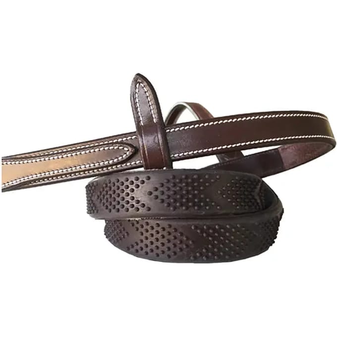 Teugels voor paarden Silver Crown V-Grip