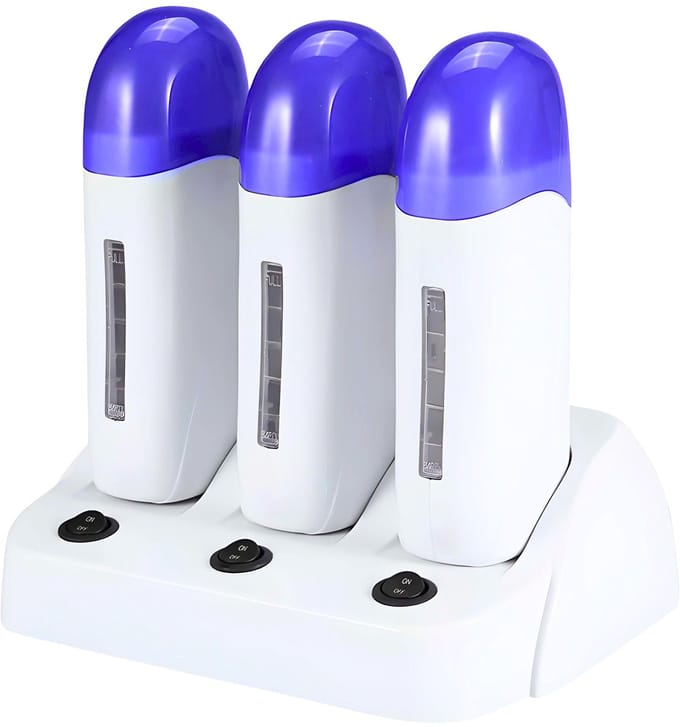 Guardian Beauty Waxverwarmer Set – Verdrievoudigen 100 ml – Roll On WaxSysteem – Blauw