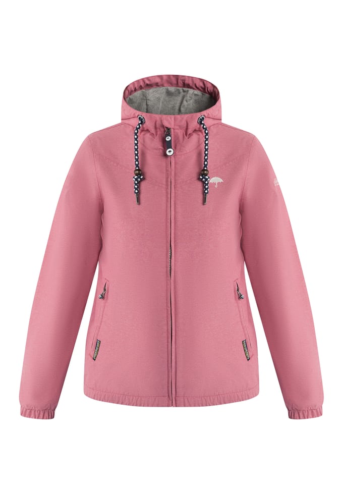 Schmuddelwedda Regenjas Dames Framboos Roze Gem