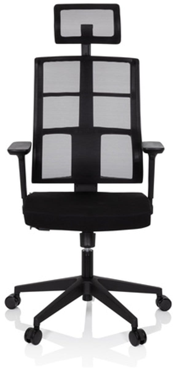 Bureaustoel SPINIO PRO Netstof / stof zwart hjh OFFICE