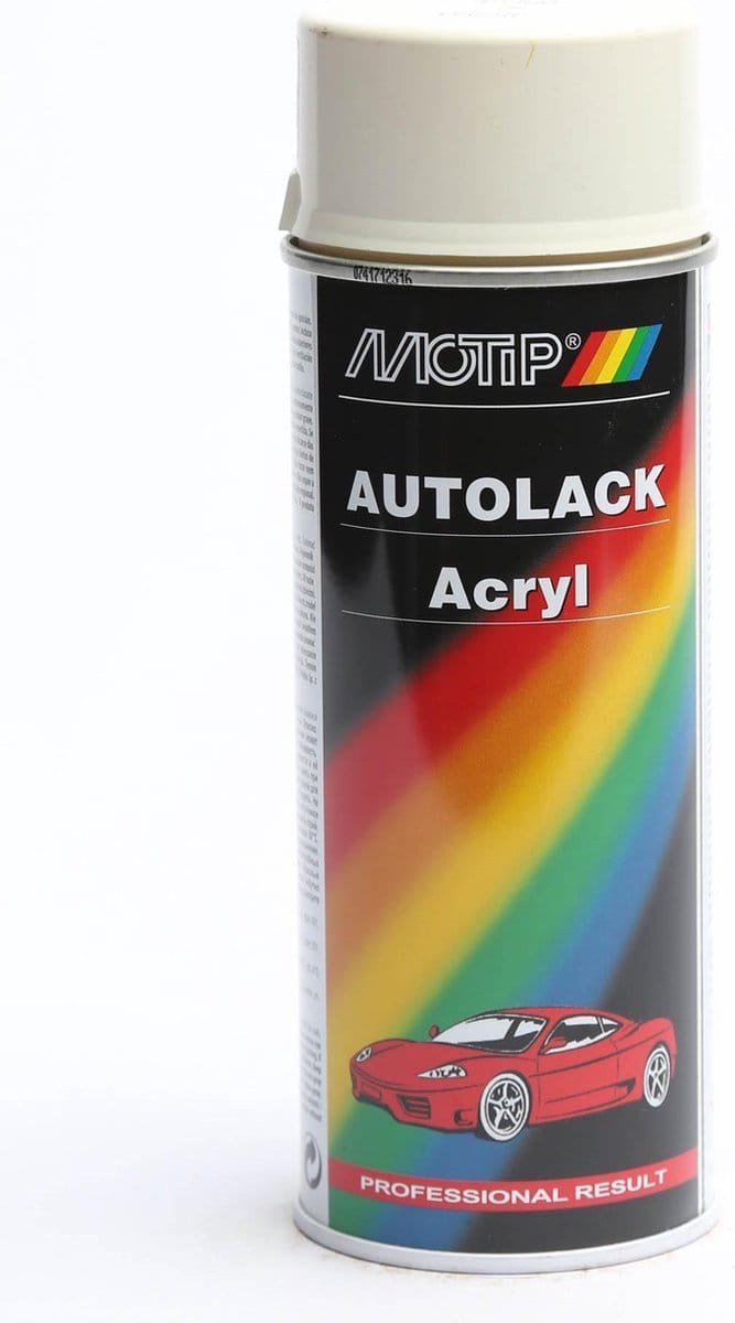 Motip 45350 - Autolak spuitbus - Wit  - 400ml