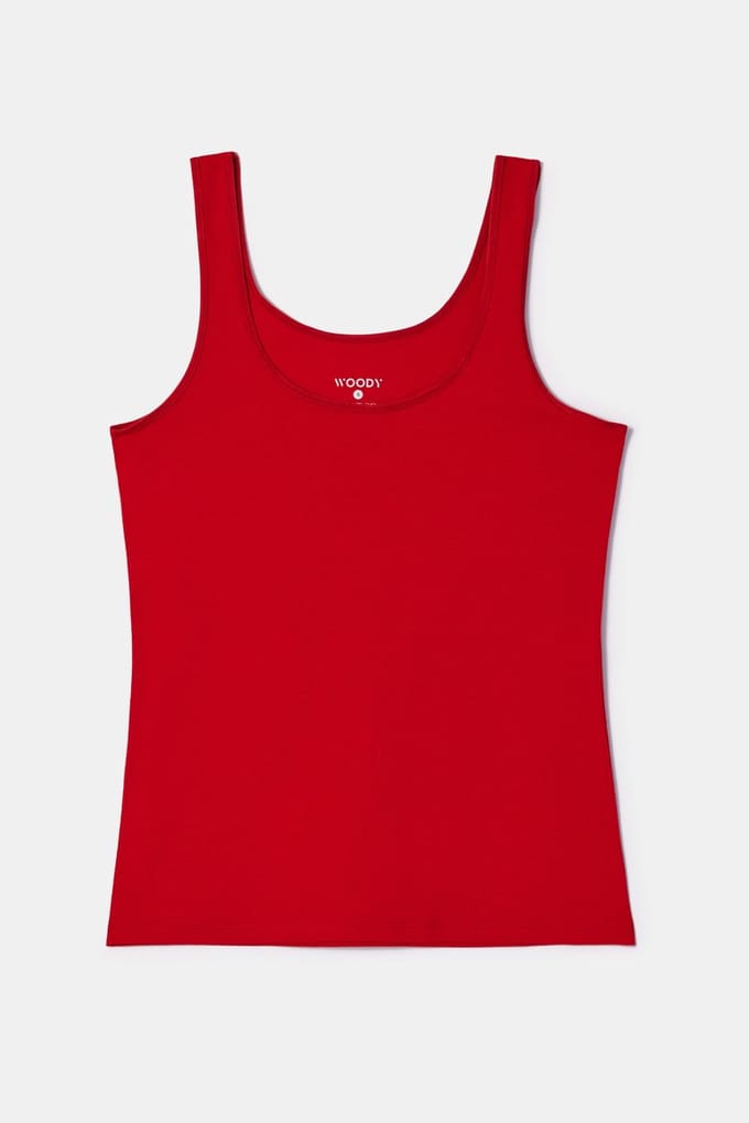 Woody Dames Singlet Rood M