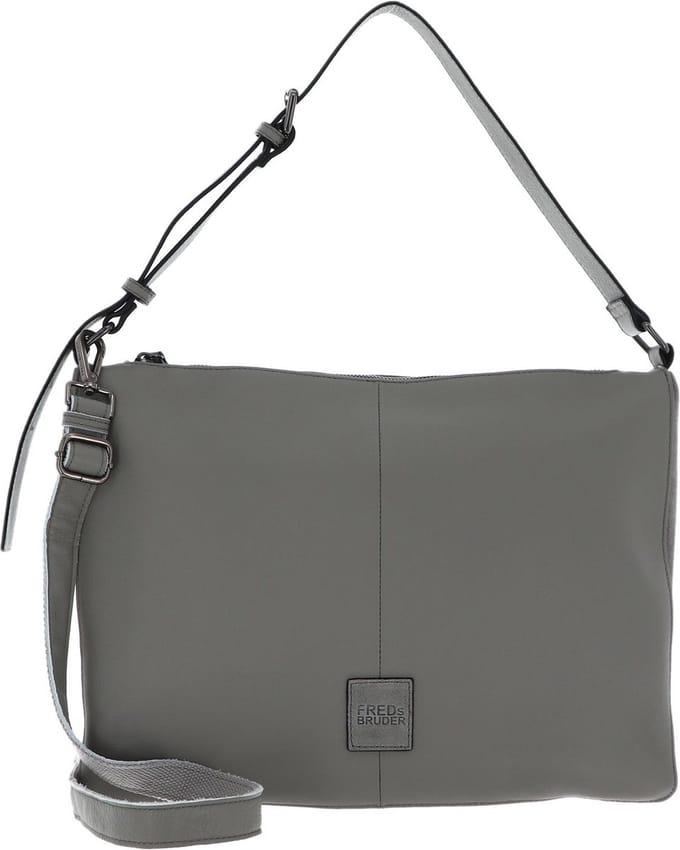 FREDsBRUDER Leren Schoudertas Lazap Shoulderbag Icy Sage Kaki