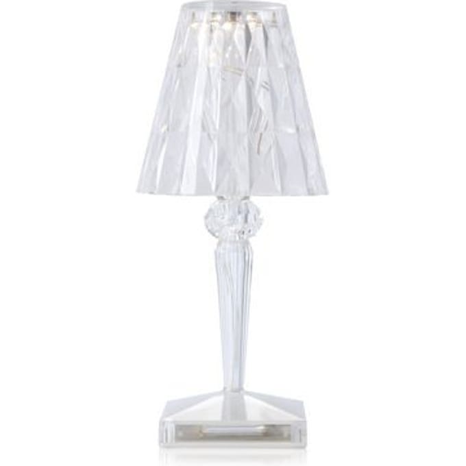 Kartell BATTERIJ Draagbare Lamp Kristal