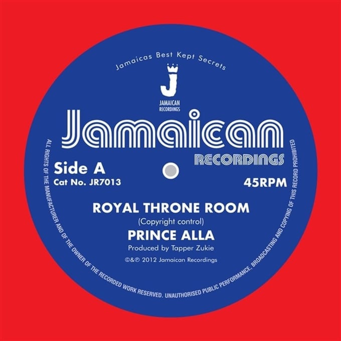 Prince Alla - Royal Throne Room / Hail Rastafari (7" Single)