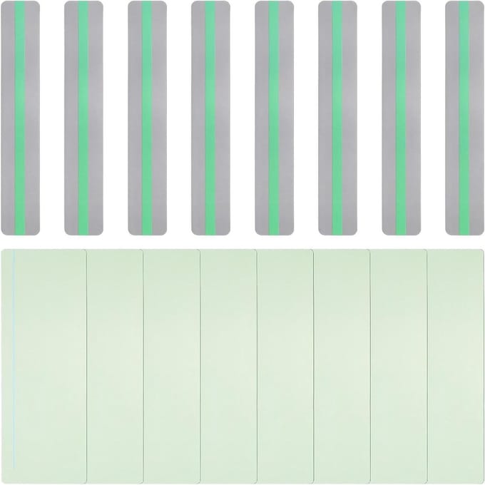 Leesstrips - Leeslinialen Overlay - Lezen Verbeteren - Focus Hulpmiddel - 16 Stuks - Groen