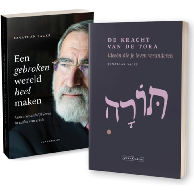 2-Pak De Kracht Van De Tora + Een Gebroken Wereld Heel Maken - Jonathan Sacks