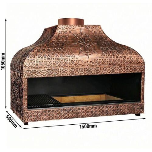 GGM Gastro Koperen barbecue - 1500mm koper