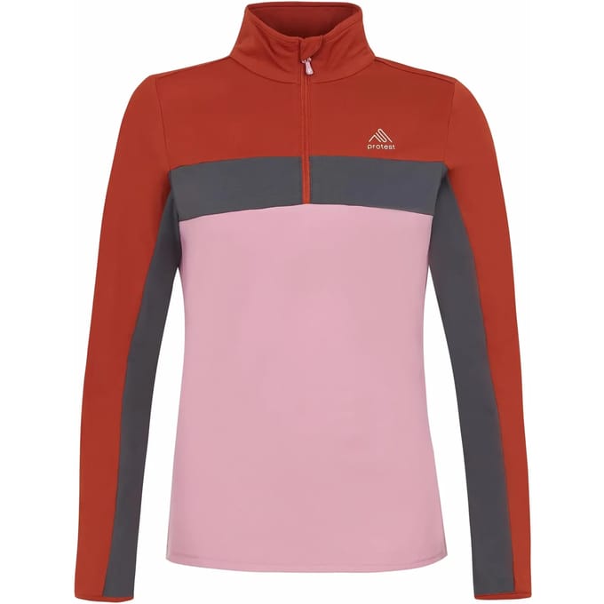 Protest Prtnaiads top met 1/4 ritssluiting women, ladies - maat m/38