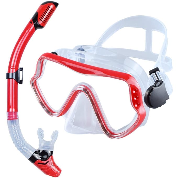 Duikbril snorkelset duikmasker average size