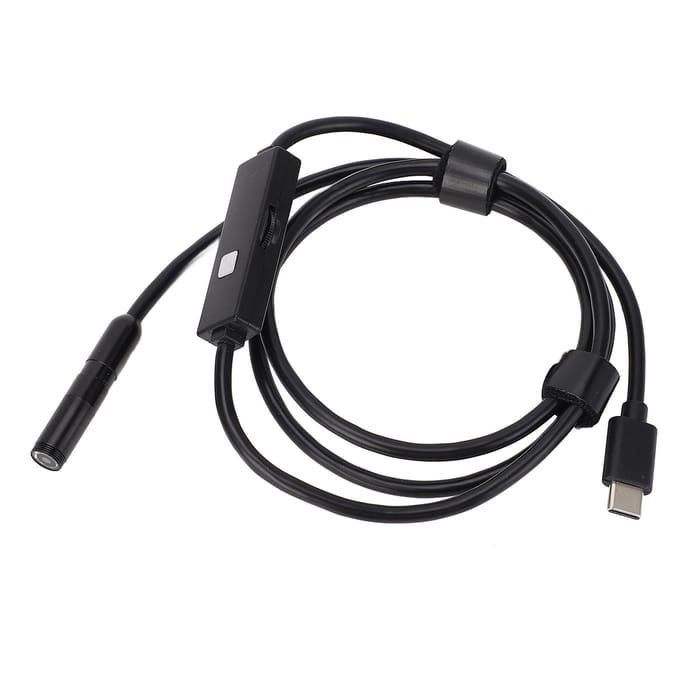 Endoscoop Camera 2MP 1920P HD Boroscoop Tool met 8 Instelbare LED-lampjes 7.9mm IP67 Waterdicht 1m / 3.3ft black