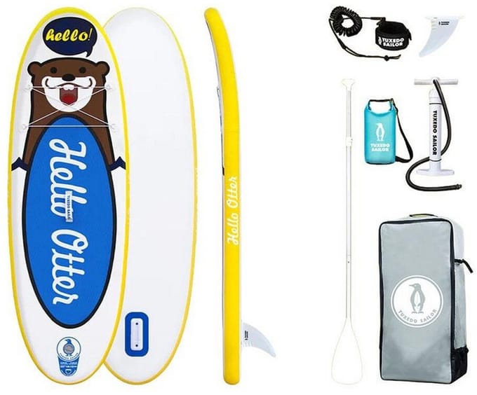 FunWater Tuxedo Sailor Children's 2.4m SUP Paddle Board - Blue