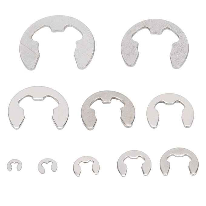200 Stuks Borgring Set 304 Roestvrij Staal E-Clip Borgringen Industriële Benodigdheden M1.5?M10