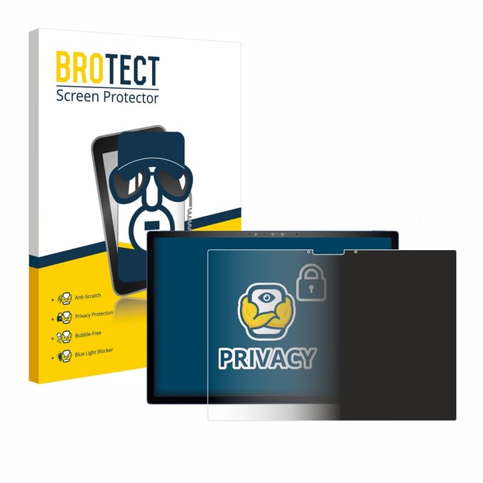 BROTECT - privacy screenprotector voor Dell XPS 13 9315 2-in-1 - Folie Beschermfolie Blauwlichtfilter
