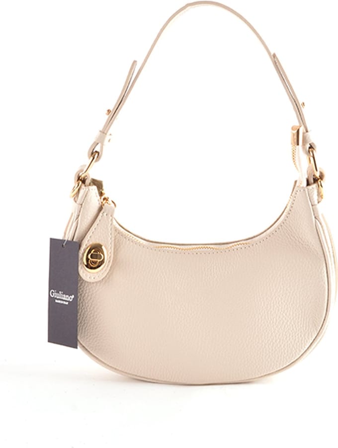 Giuliano schoudertas Phebe - Beige - Dames - Made in Italy