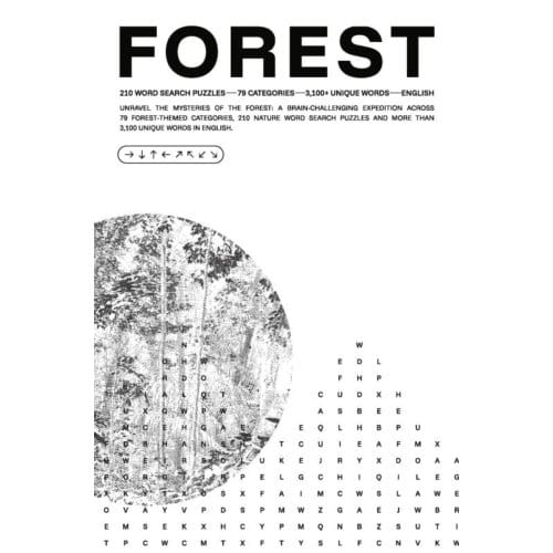 Forest: Word Search Puzzles From The Whispers Of Nature Collection - Studio 82 Degrees