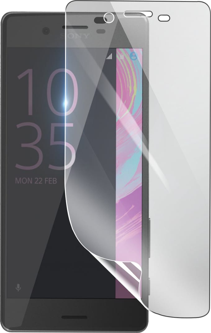3mk, Geschikt voor Sony Xperia X, Schokbestendige Hydrogel Screenprotector, Transparant