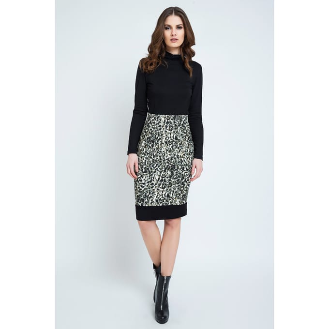Rok met dierenprint