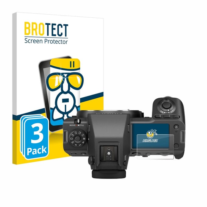 Screenprotector 3 Stuks voor Fujifilm GFX100 II (Schouderdisplay) Beschermglas transparant