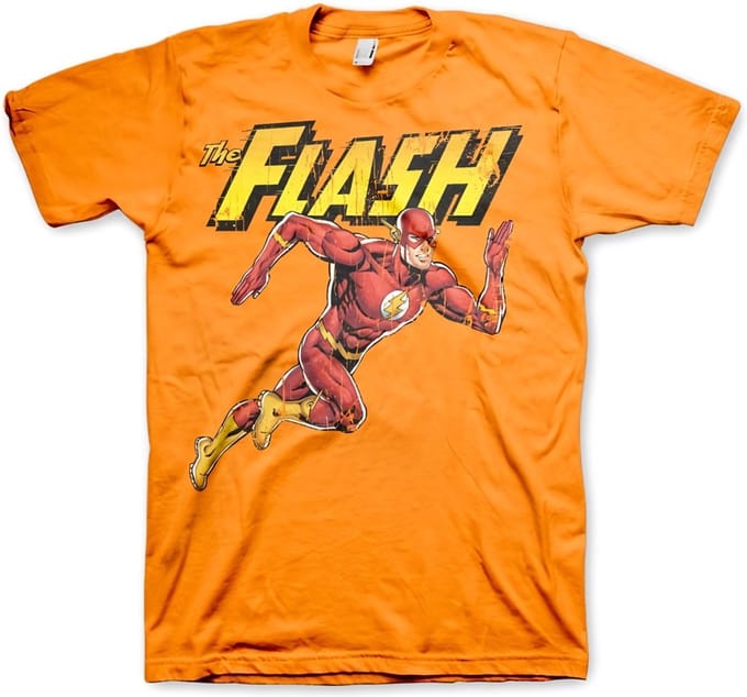 The Flash Hardloop-T-shirt oranje