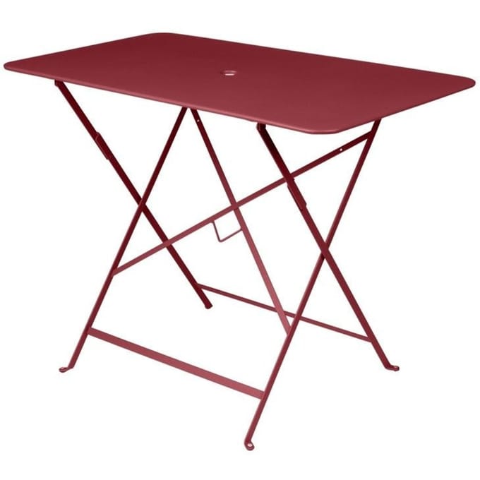 Fermob BISTRO klaptafel rechthoekig - 43 chili mat - 97 x 57 cm